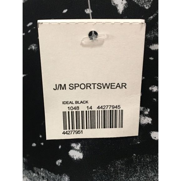 Cato NWT Junior/Misses XL Layered Black and White Tank Top - Picture 4 of 7